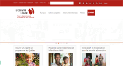 Desktop Screenshot of leger.org