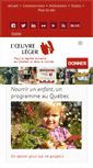 Mobile Screenshot of leger.org