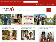 Tablet Screenshot of leger.org